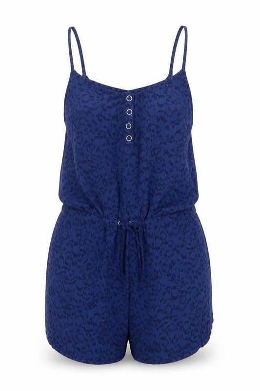 Womens UK Size 8 Divided One-Piece Blue Shorts