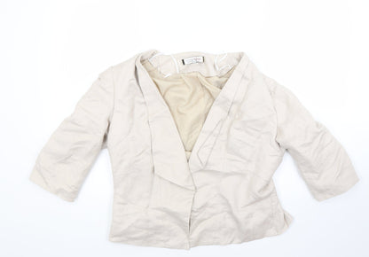 Principles Womens Beige   Jacket  Size 16