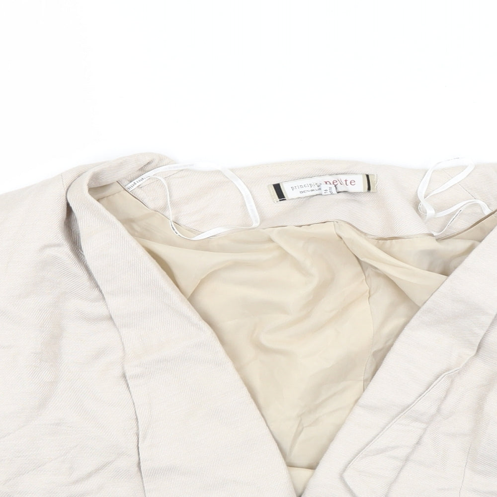 Principles Womens Beige   Jacket  Size 16