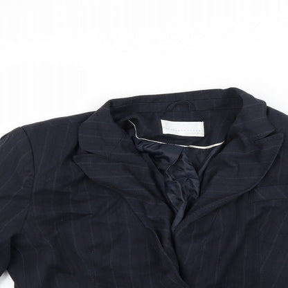 AMARANTO Womens Blue   Jacket Coat Size 16