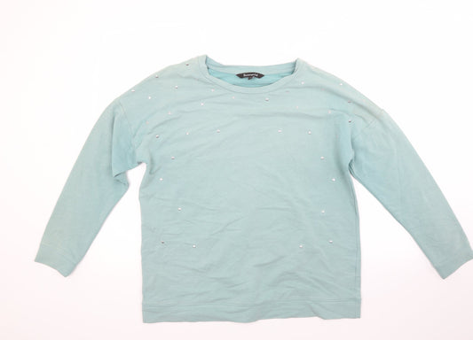 Bonmarché Womens Green   Pullover Sweatshirt Size 12