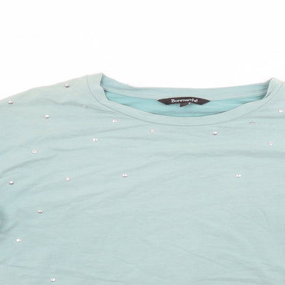 Bonmarché Womens Green   Pullover Sweatshirt Size 12