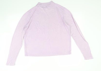 Marks & Spencer Womens Purple   Pullover Jumper Size 16