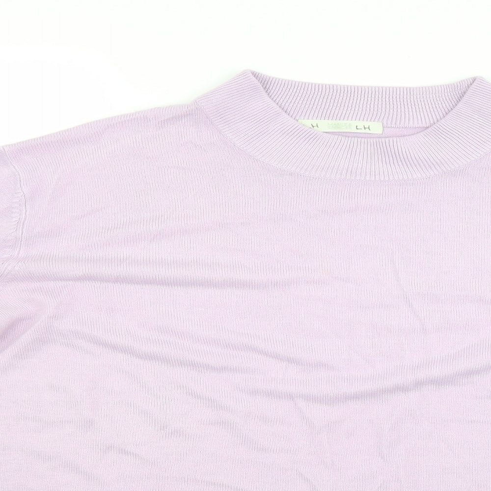 Marks & Spencer Womens Purple   Pullover Jumper Size 16