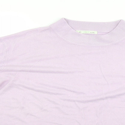 Marks & Spencer Womens Purple   Pullover Jumper Size 16