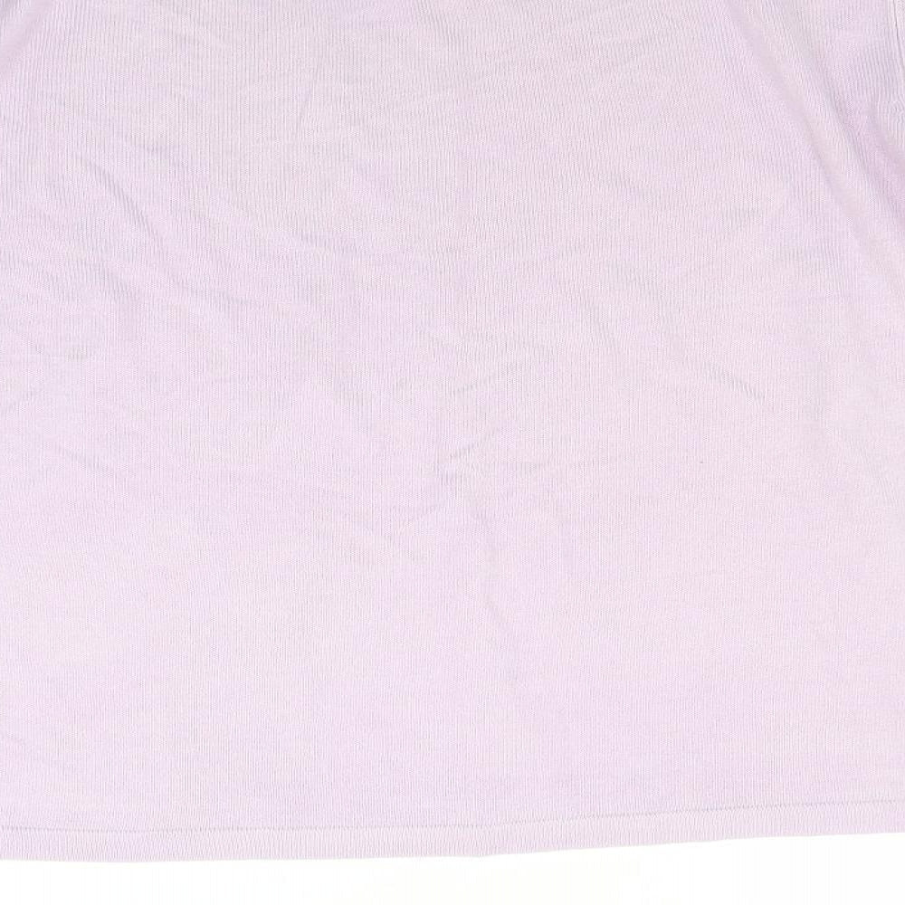 Marks & Spencer Womens Purple   Pullover Jumper Size 16