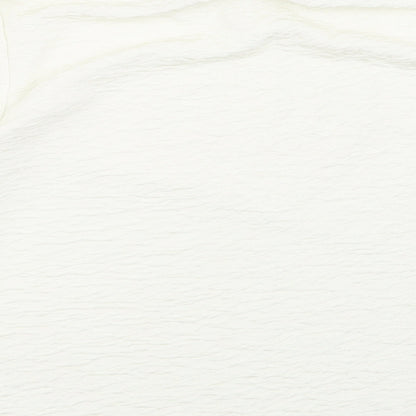 Womens UK Size XL Klass White Basic T-Shirt