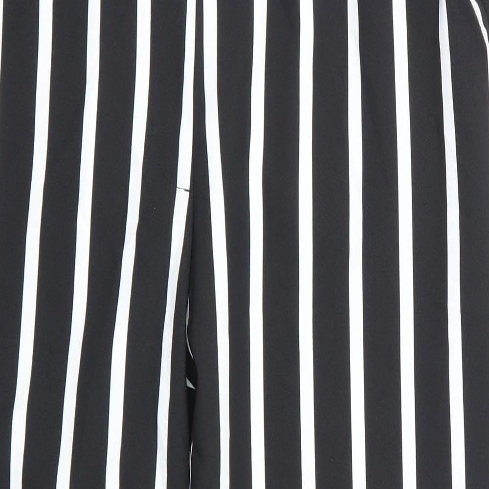 Womens UK Size 12 Peacocks Slim Fit  Black Trousers