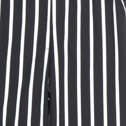 Womens UK Size 12 Peacocks Slim Fit  Black Trousers