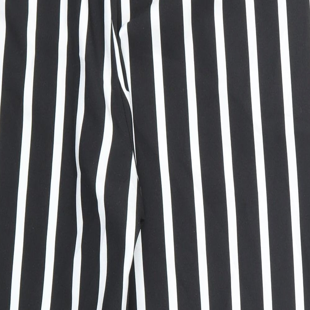 Womens UK Size 12 Peacocks Slim Fit  Black Trousers