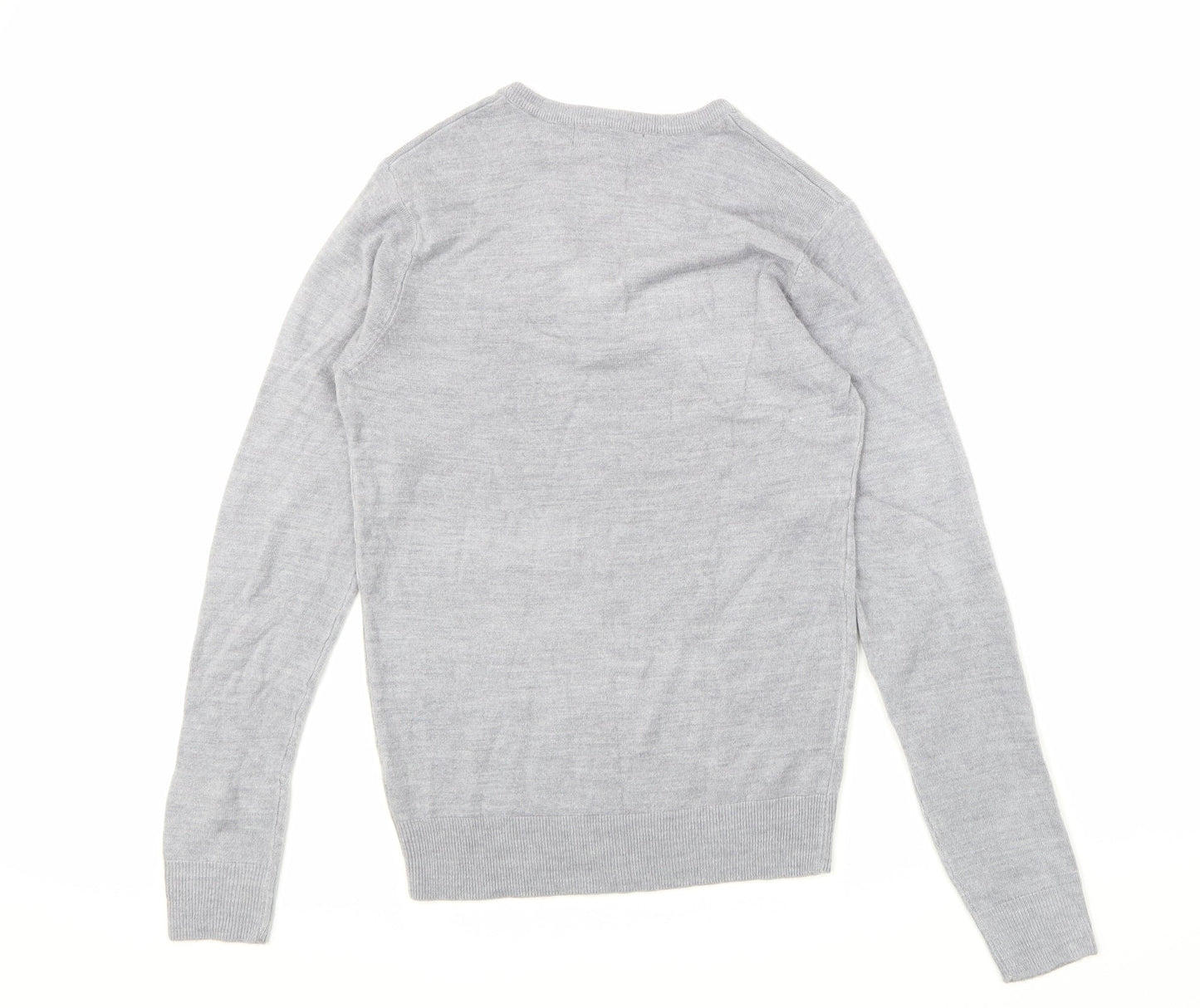 Mens UK Size XS Cedar Wood State Grey Pullover Sweatshirt