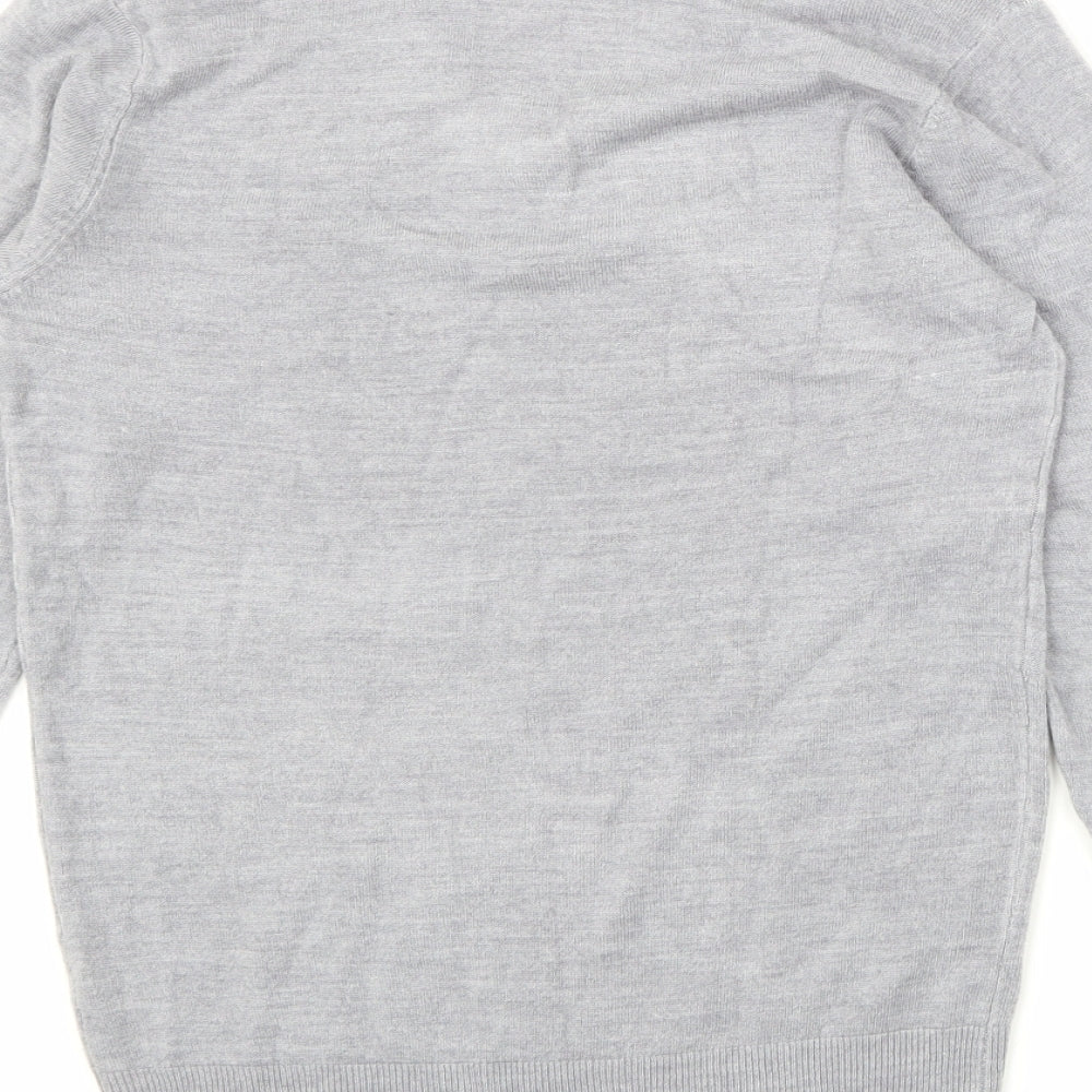Mens UK Size XS Cedar Wood State Grey Pullover Sweatshirt