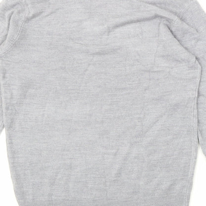 Mens UK Size XS Cedar Wood State Grey Pullover Sweatshirt