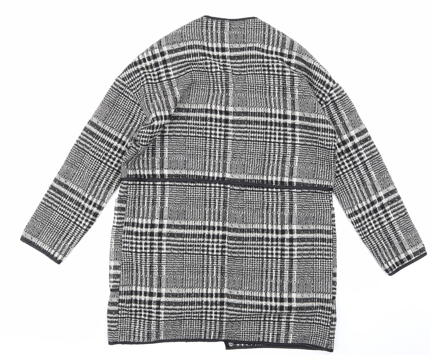 Primark Womens Beige Check  Jacket  Size 8