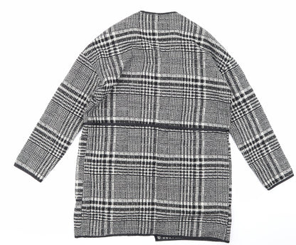 Primark Womens Beige Check  Jacket  Size 8