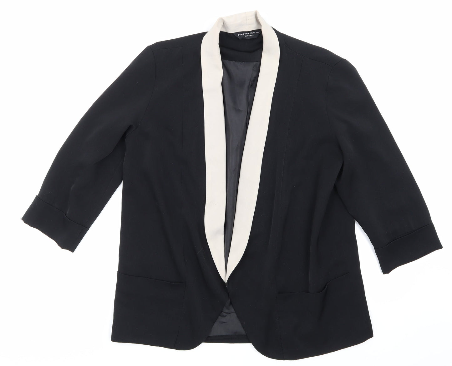 Womens UK Size S Dorothy Perkins Black Jacket