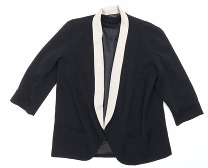 Womens UK Size S Dorothy Perkins Black Jacket