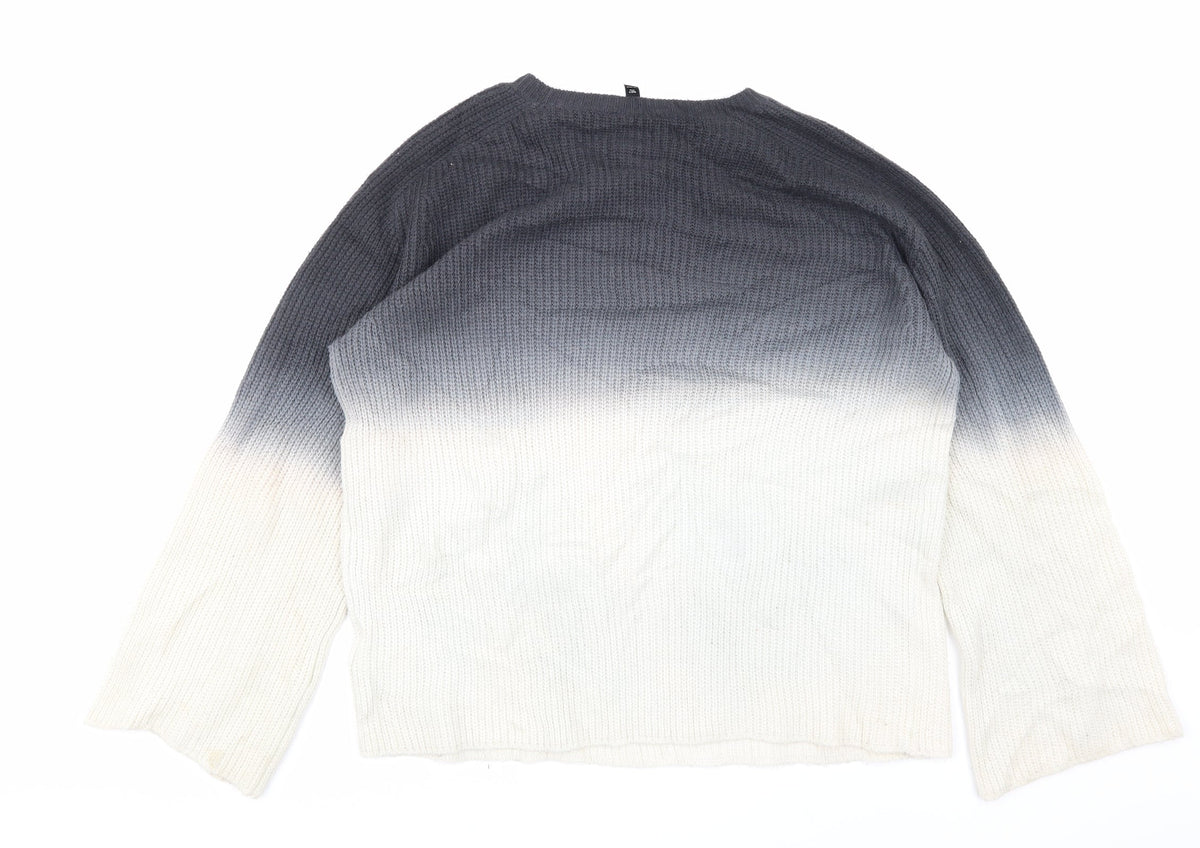 Topshop Womens Beige   Pullover Sweatshirt Size 6