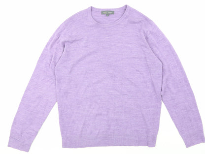 Marks & Spencer Womens Purple   Pullover Jumper Size L