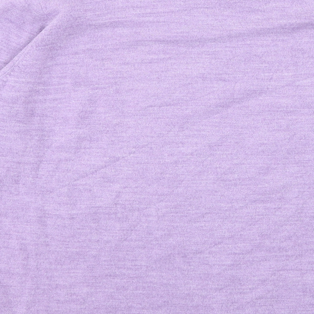Marks & Spencer Womens Purple   Pullover Jumper Size L