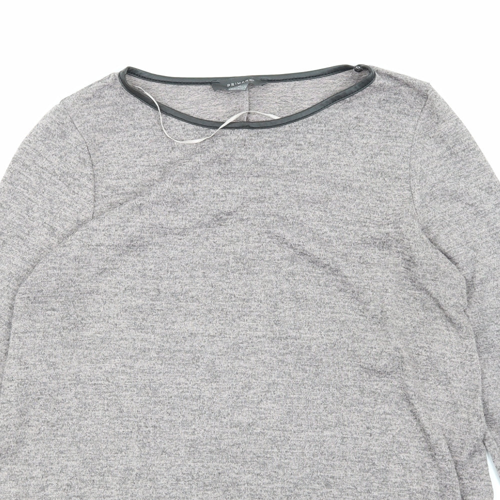 Primark Womens Beige   Basic T-Shirt Size 10