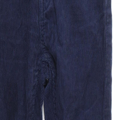 H&M Girls Blue  Velvet Skinny Jeans Size 5-6 Years