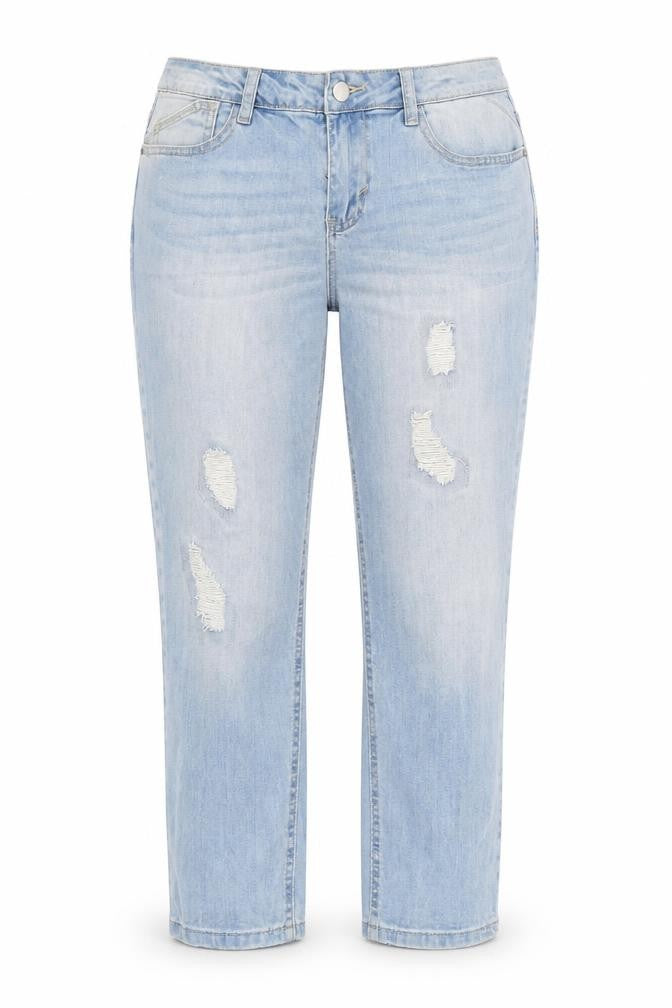 Womens UK Size 8 Dorothy Perkins Regular Fit Straight Blue Jeans