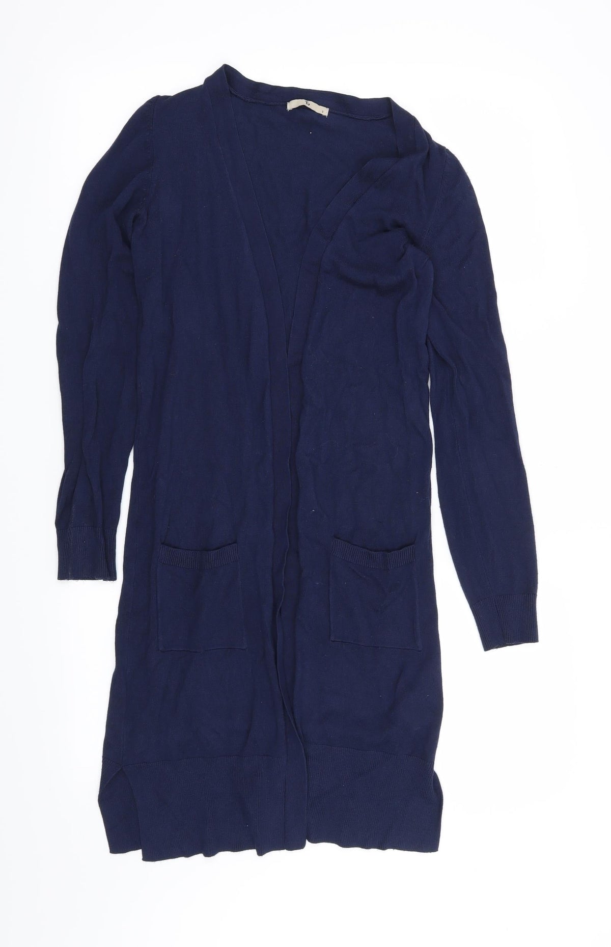 Tu Womens Blue   Cardigan Jumper Size S