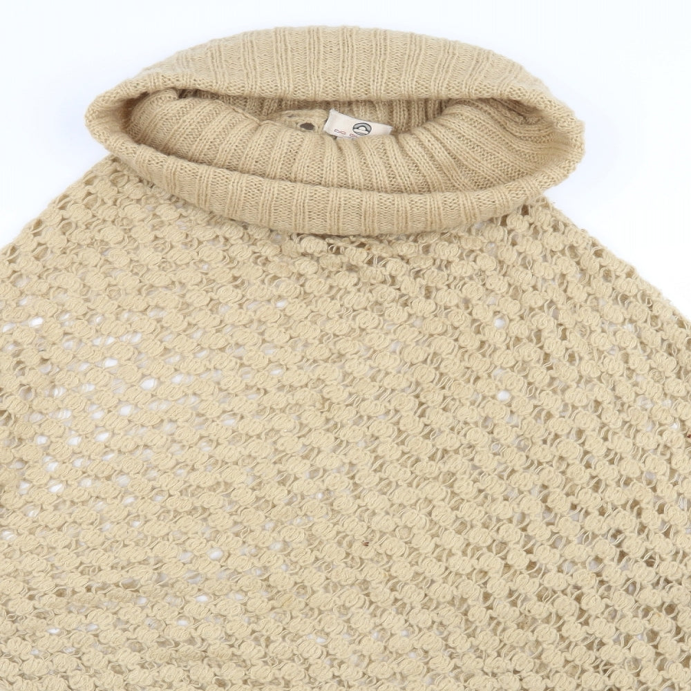 Big Buddha Womens Beige   Jacket Poncho One Size