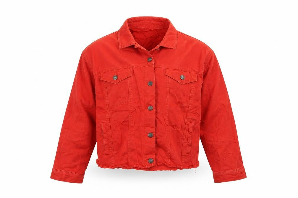 Womens UK Size M Noisy may Red Jacket