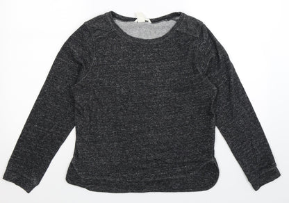 H&M Womens Grey   Pullover Sweatshirt Size S