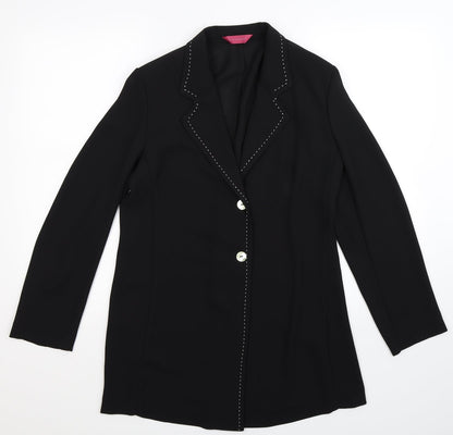Womens UK Size 10 Richards Regular Black Suit Jacket