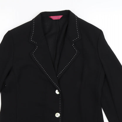Womens UK Size 10 Richards Regular Black Suit Jacket