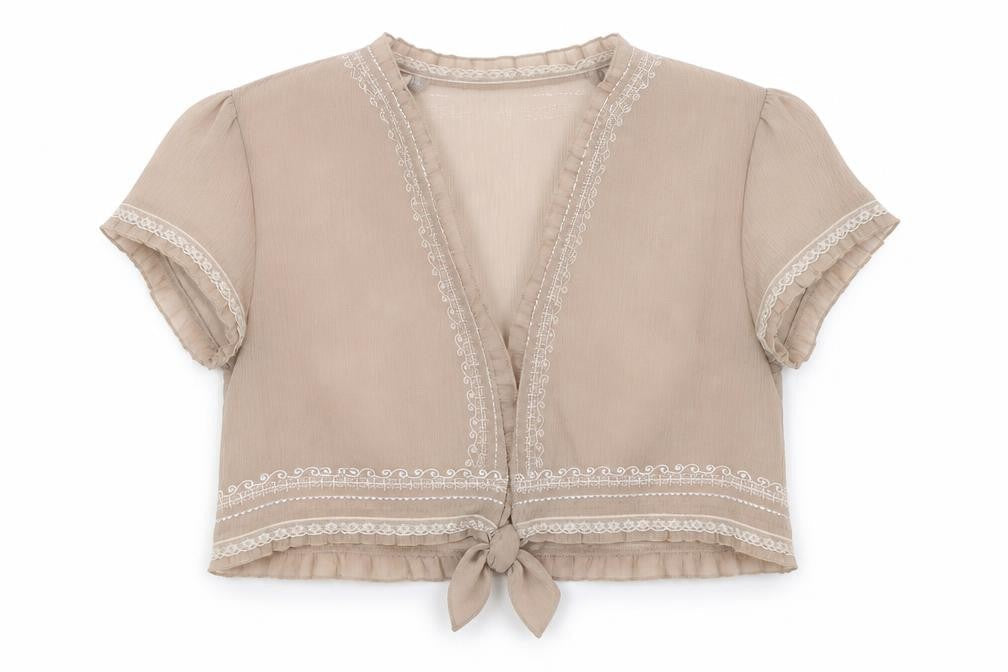 Womens UK Size 12 David Emanuel Beige Basic Blouse