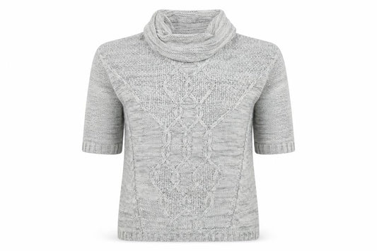Oasis Womens Grey  Knit Pullover Jumper Size M