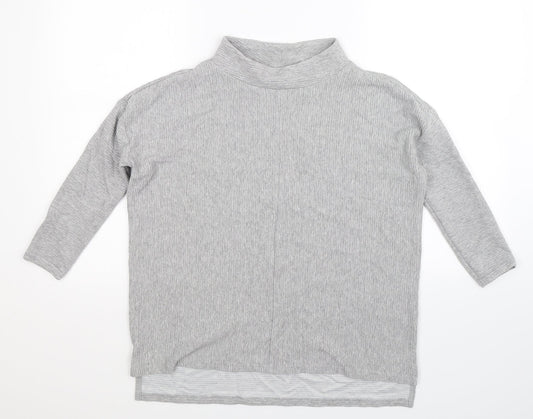 Nutmeg Womens Grey   Pullover Jumper Size 8  - Oversized