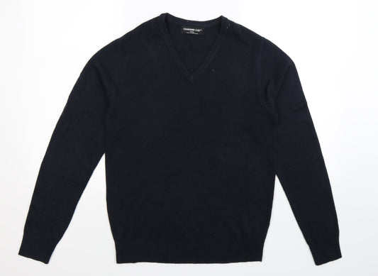 Cedar Wood State Mens Blue  Knit Pullover Jumper Size S