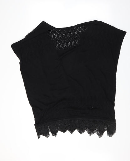 Dorothy Perkins Womens Black   Cardigan Jumper Size S