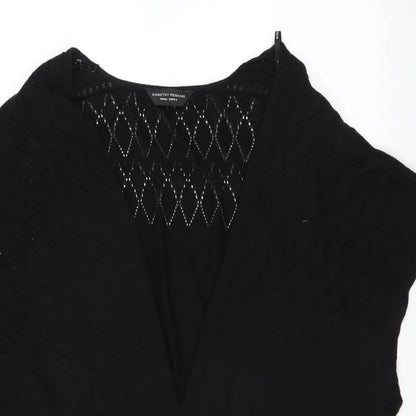 Dorothy Perkins Womens Black   Cardigan Jumper Size S