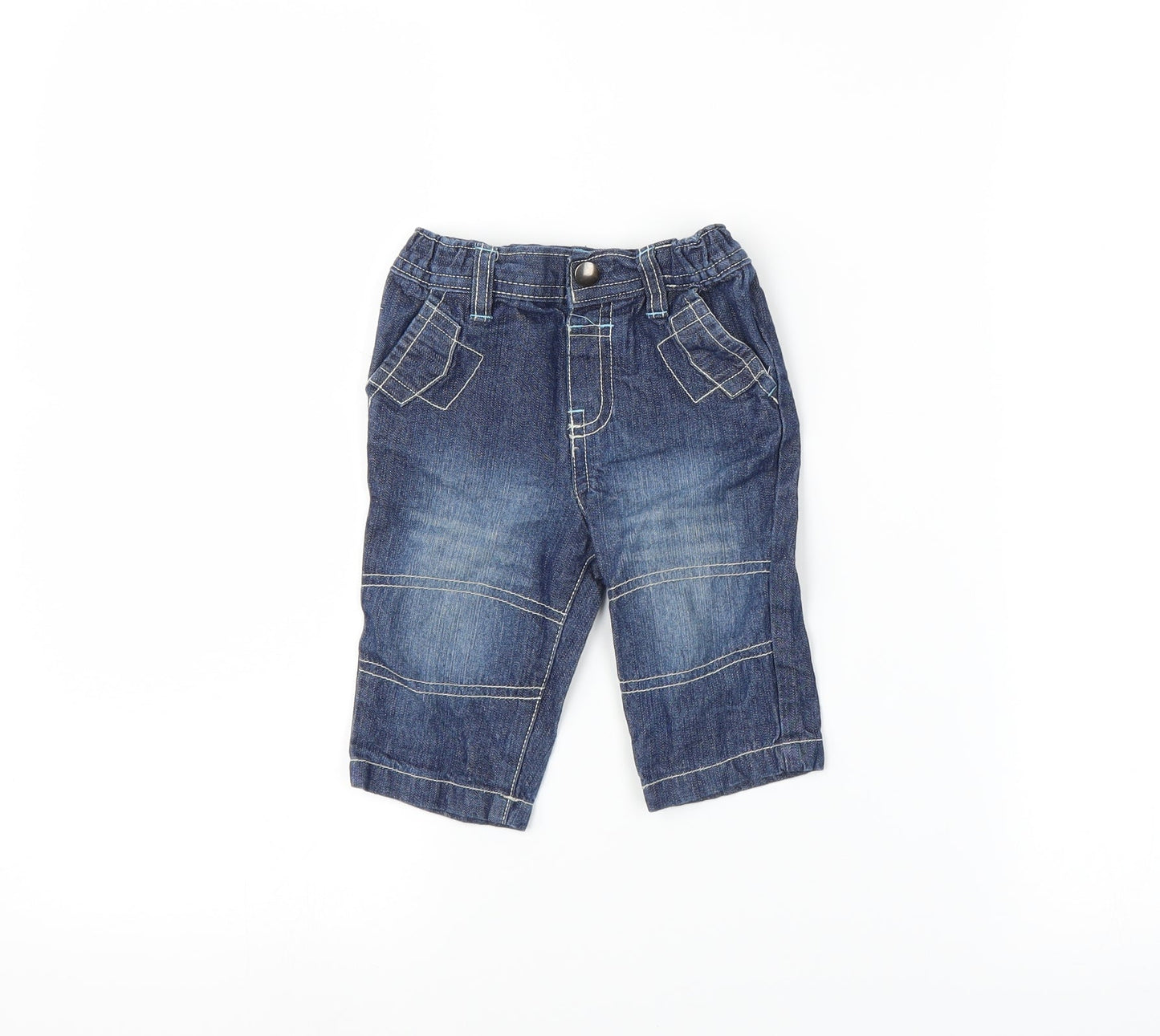 F&F Baby Blue   Jogger Jeans Size 3-6 Months