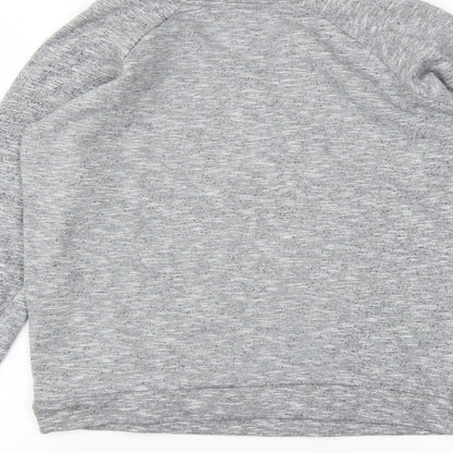 Miss E-vie Girls Grey   Pullover Jumper Size 11-12 Years