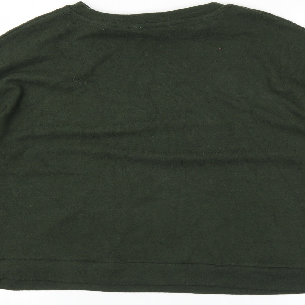 Dorothy Perkins Womens Green   Pullover Jumper Size 14