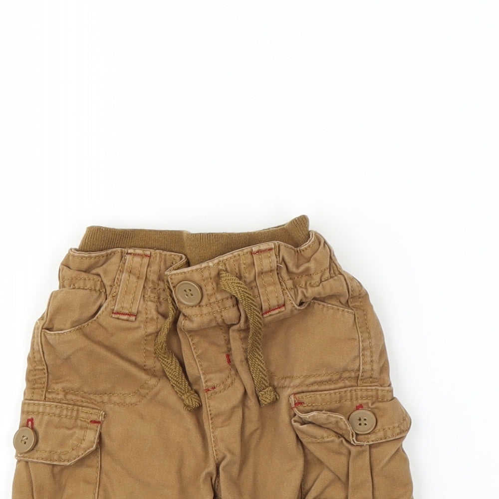 Baby Baby Brown   Cargo Trousers Size 6-9 Months
