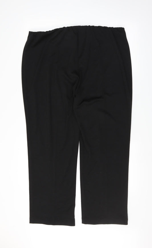 Bonmarché Womens Black   Trousers  Size 20 L26 in