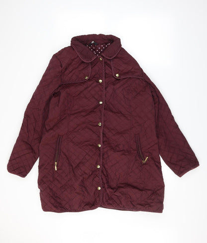 George Womens Red   Jacket  Size 16