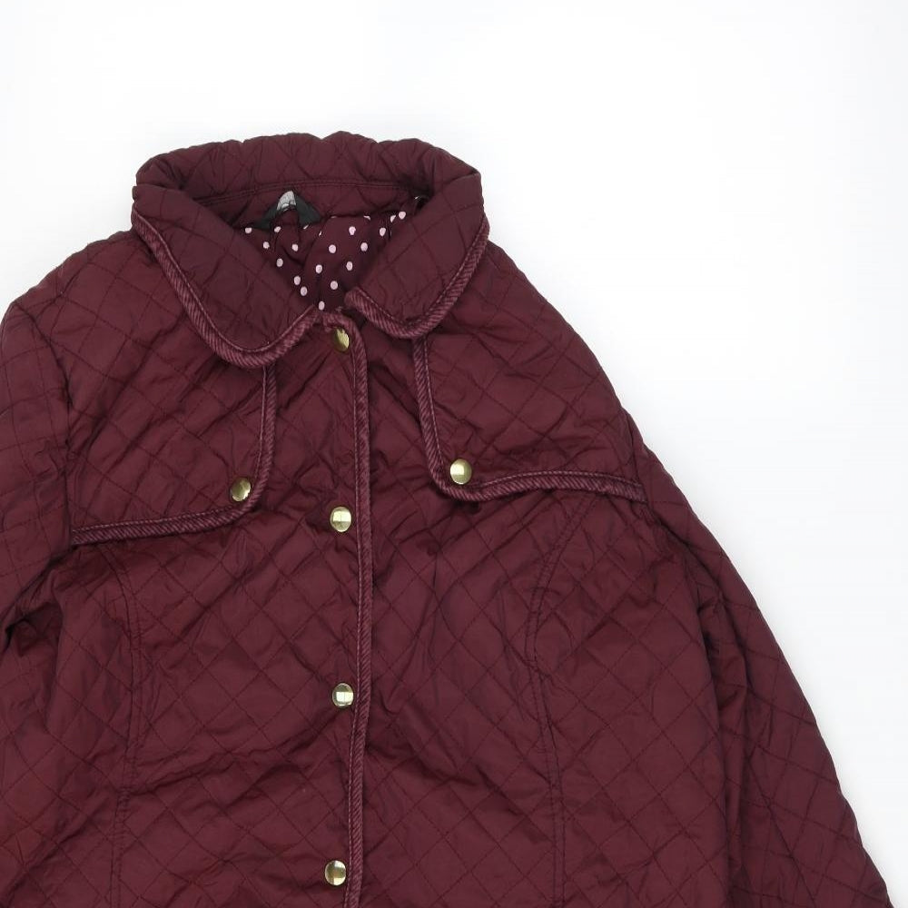 George Womens Red   Jacket  Size 16