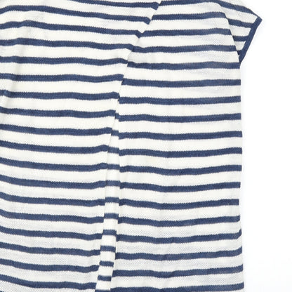 Womens UK Size 8 NEXT White Basic T-Shirt