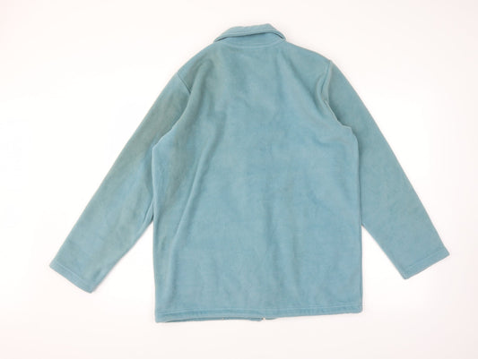 Daxon Womens Blue   Full Zip Jumper Size 14