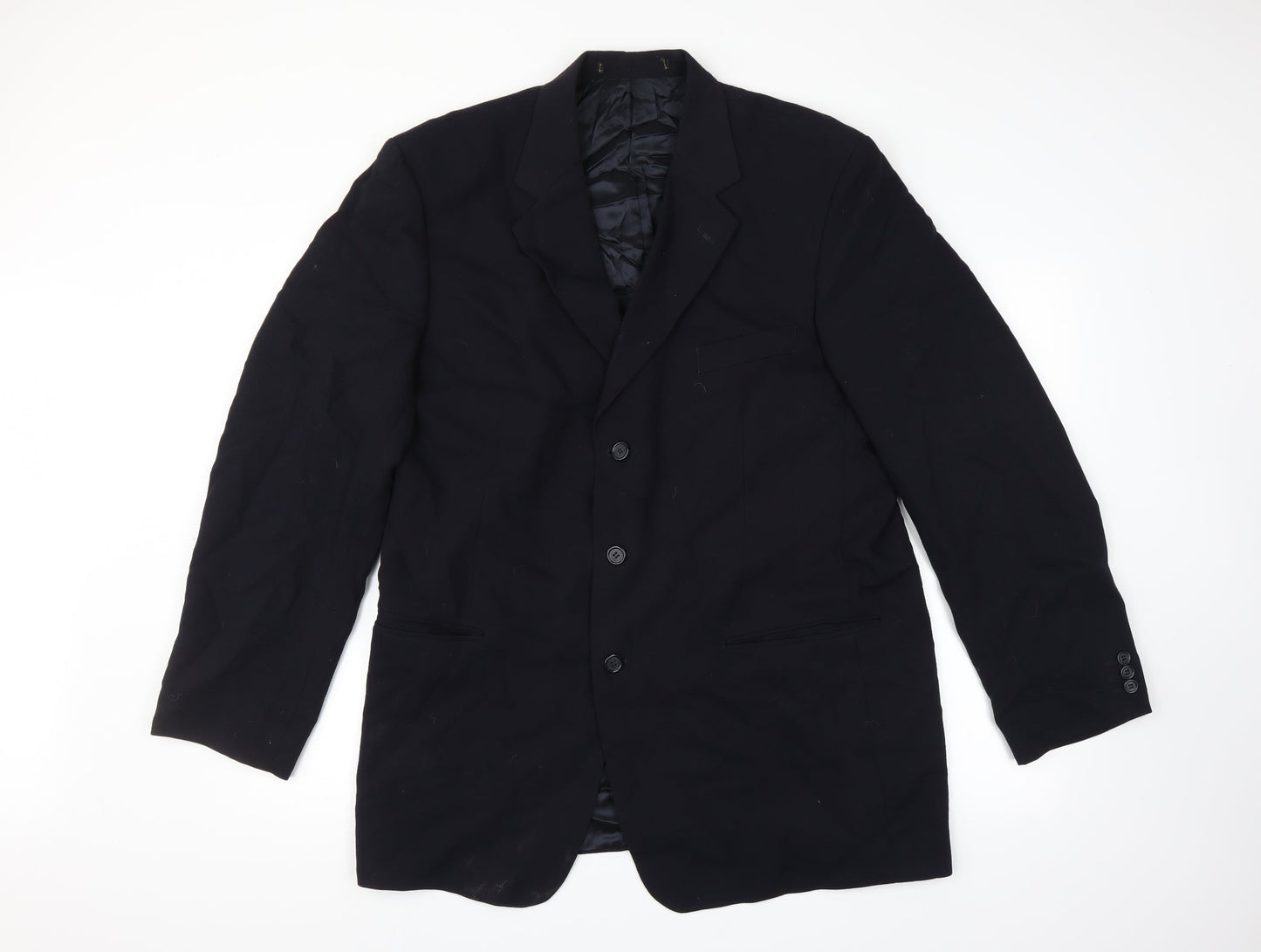 Mens UK Size 40 Preworn Regular Blue Suit Jacket