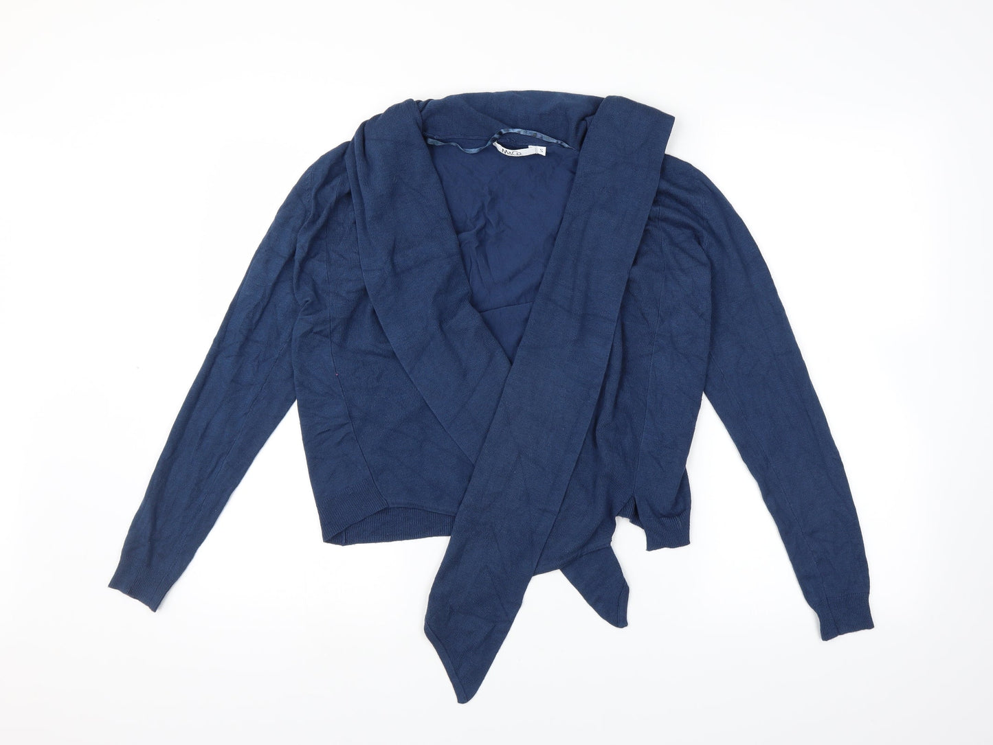 M&Co Womens Blue   Cardigan Jumper Size S